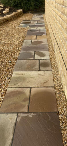 Indian Stone paving